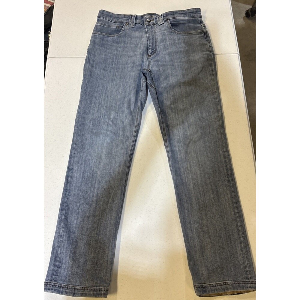 Duluth Jeans Ballroom Double Flex Size 34x32 Standard Fit Hidden Crouch Gusset